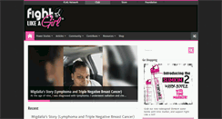 Desktop Screenshot of fightlikeagirlclub.com